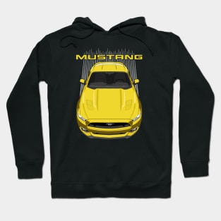 Mustang S550-GT-yellow Hoodie